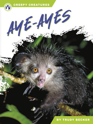 cover image of Aye-Ayes